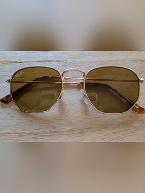 RAY-BAN RB3548N HEXAGONAL FLAT LENSES